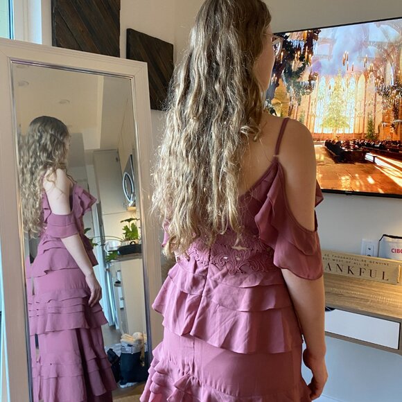 Prom / graduation pink dress - Picture 4 of 7